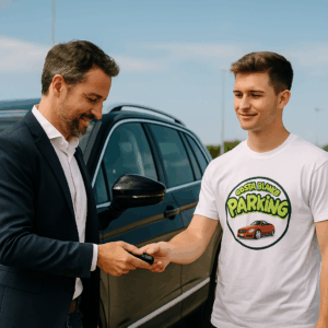 Covered-Free Parking Reservation - Car pick-up booking